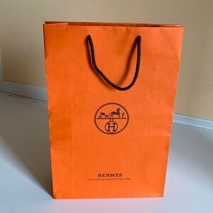 Hermes paper shopping bag